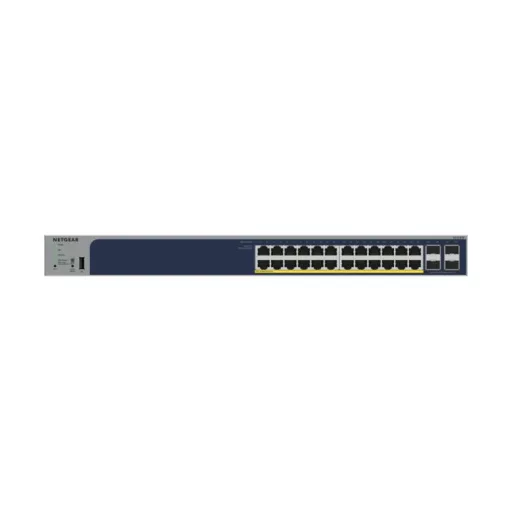 NETGEAR GS752TPP Vezérelt L2/L3/L4 Gigabit Ethernet (10/100/1000) Ethernet-áramellátás (PoE) támogatása Szürke