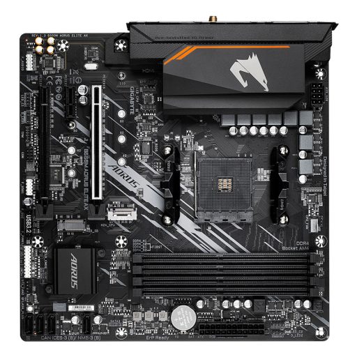 GIGABYTE B550M AORUS ELITE AX AMD B550 AM4 foglalat Micro ATX