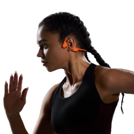 SHOKZ OpenRun Pro 2 Mini Headset Vezeték nélküli Fülre akasztható Sport Bluetooth Narancssárga