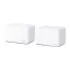Mercusys Halo H80X (2-pack) Kétsávos (2,4 GHz / 5 GHz) Wi-Fi 6 (802.11ax) Fehér 3 Belső