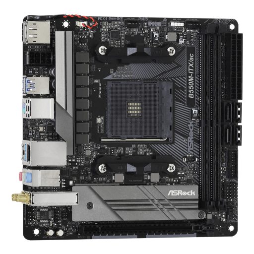 Asrock B550M-ITX/ac AMD B550 AM4 foglalat mini ITX
