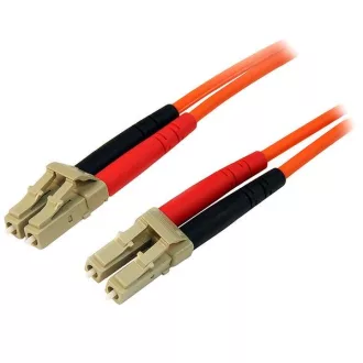   StarTech.com 50FIBLCLC2 InfiniBand és száloptikai kábel 2 M LC Narancssárga