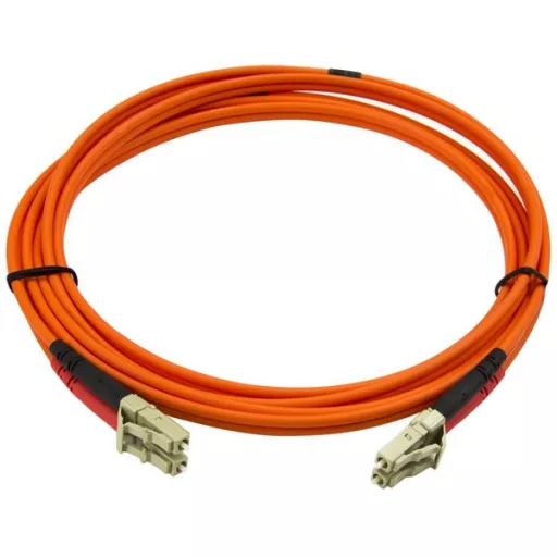 StarTech.com 50FIBLCLC2 InfiniBand és száloptikai kábel 2 M LC Narancssárga