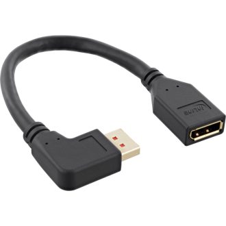 InLine 17159L DisplayPort kábel 0,15 M Fekete
