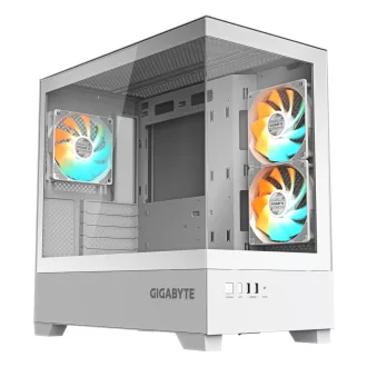 GIGABYTE C201 PANORAMIC ICE Midi Tower Fehér