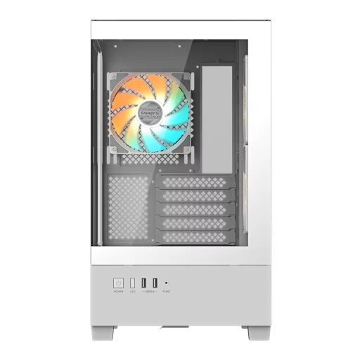 GIGABYTE C201 PANORAMIC ICE Midi Tower Fehér