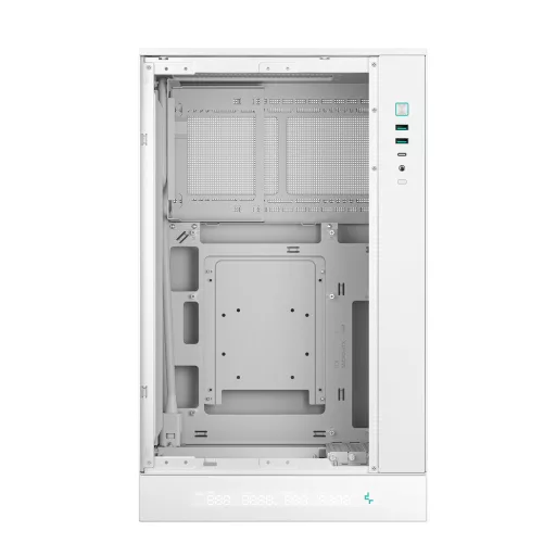 DeepCool CH270 Digital WH Mini Tower Fehér