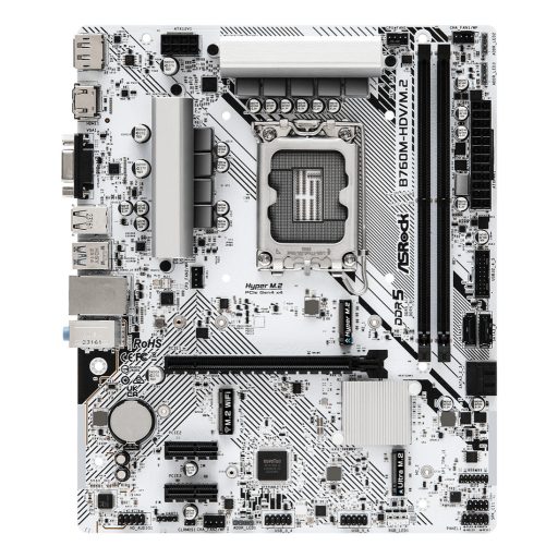 Asrock B760M-HDV/M.2 Intel B760 LGA 1700 Micro ATX