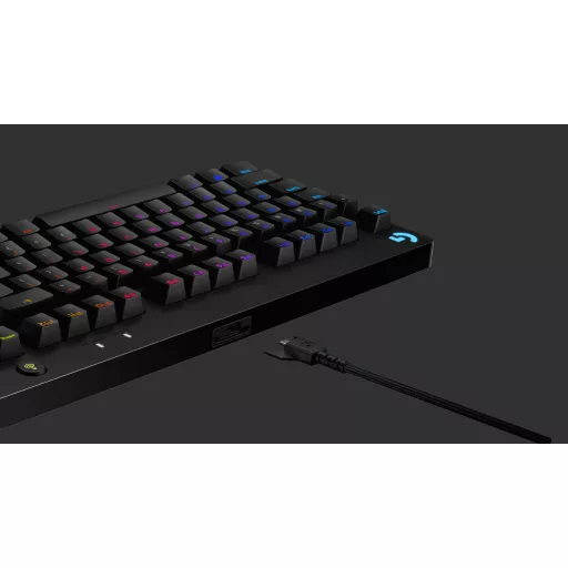 Logitech G 920-009426 billentyűzet Játék USB QWERTY Brit angol Fekete