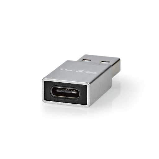 Nedis CCGB60925GY csatlakozó átlakító USB A USB C Szürke