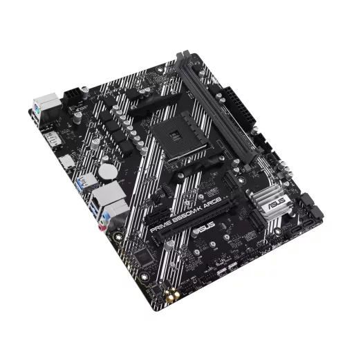 ASUS PRIME B550M-K ARGB AMD B550 AM4 foglalat Micro ATX