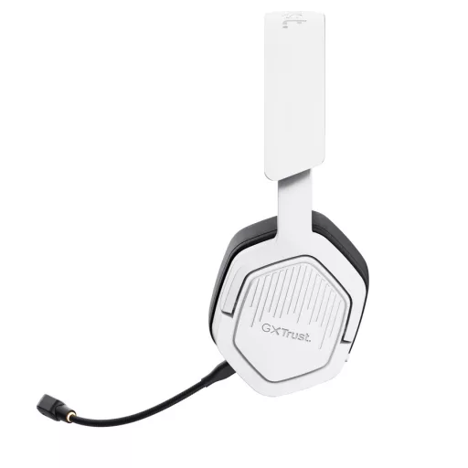 Trust GXT 493PS Carus Headset Vezetékes és vezeték nélküli Fejpánt Játék Bluetooth Fehér