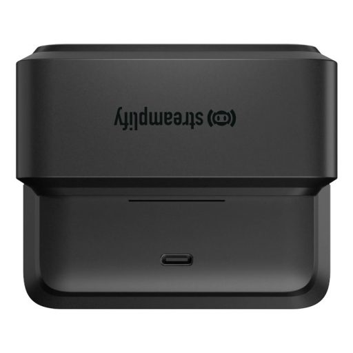 Streamplify MIC GO Fekete Csíptethető mikrofon