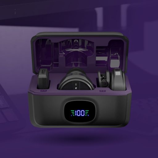 Streamplify MIC GO Fekete Csíptethető mikrofon