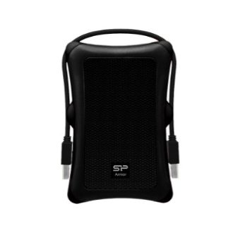   Silicon Power Armor A30 külső merevlemez 1 TB 2.5" USB A típus Fekete