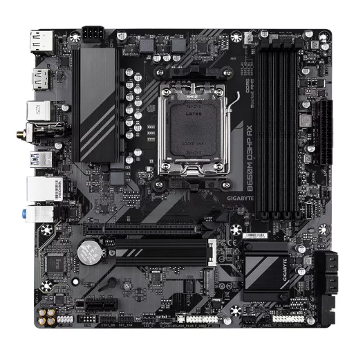 GIGABYTE B650M D3HP AX AMD B650 Socket AM5 Micro ATX