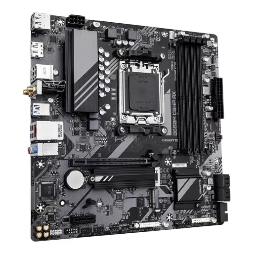 GIGABYTE B650M D3HP AX AMD B650 Socket AM5 Micro ATX