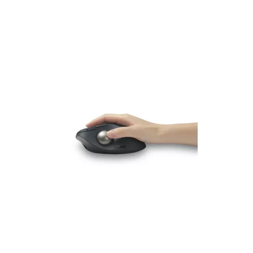 Kensington Pro Fit Ergo TB550 egér Irodai Jobbkezes RF vezeték nélküli + Bluetooth Hanyattegér 1600 DPI