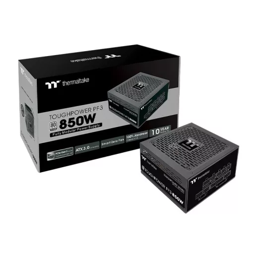 Thermaltake Toughpower PF3 850 W 24-pin ATX ATX Fekete