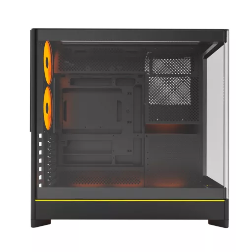 Montech HS02 PRO Midi Tower Fekete