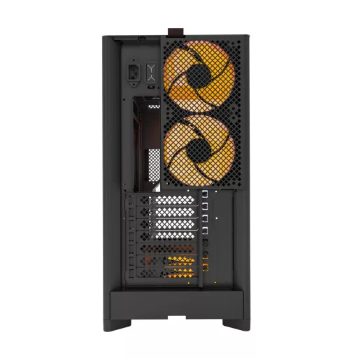 Montech HS02 PRO Midi Tower Fekete