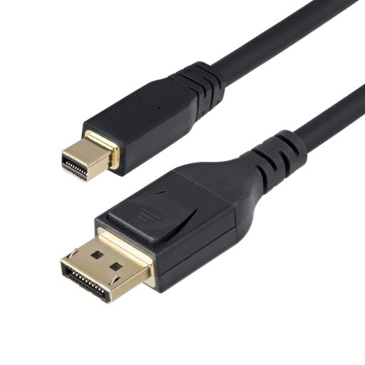 StarTech.com DP14MDPMM10F DisplayPort kábel 3 M Mini DisplayPort Fekete