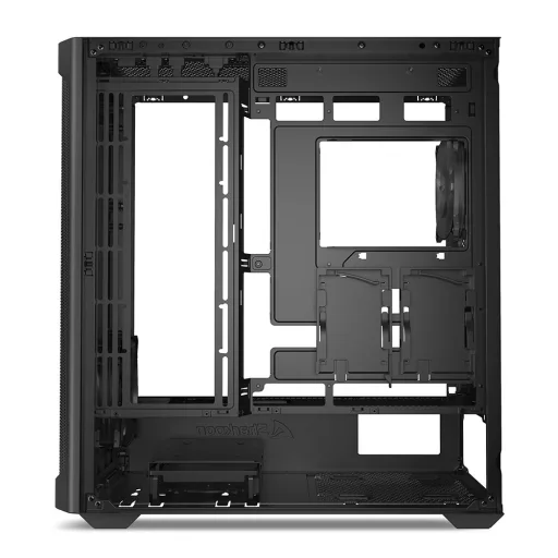 Sharkoon AK4 RGB STRIP Midi Tower Fekete