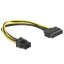 DeLOCK 82924 belső tápkábel 0,21 M