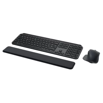   Logitech Master MX Keys Combo for Bussiness billentyűzet Egér mellékelve Irodai RF vezeték nélküli + Bluetooth QWERTY Spanyol Grafit