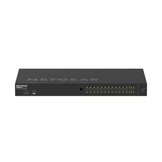   NETGEAR GSM4230P-100EUS hálózati kapcsoló Vezérelt L2/L3 Gigabit Ethernet (10/100/1000) Ethernet-áramellátás (PoE) támogatása 1U Fekete