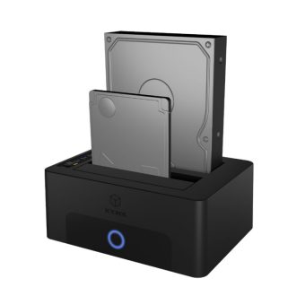 ICY BOX IB-1232CL-U3 USB 3.2 Gen 1 (3.1 Gen 1) Type-A Fekete