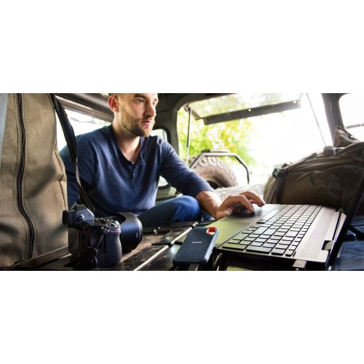 SanDisk Extreme Portable 1 TB USB C-típus 3.2 Gen 2 (3.1 Gen 2) Fekete