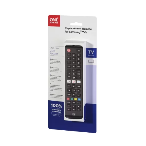 One For All TV Replacement Remotes URC4910 távirányító Vezeték nélküli infravörös Nyomógombok