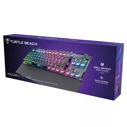 Turtle Beach Vulcan II TKL Pro billentyűzet Játék USB AZERTY Német Fekete