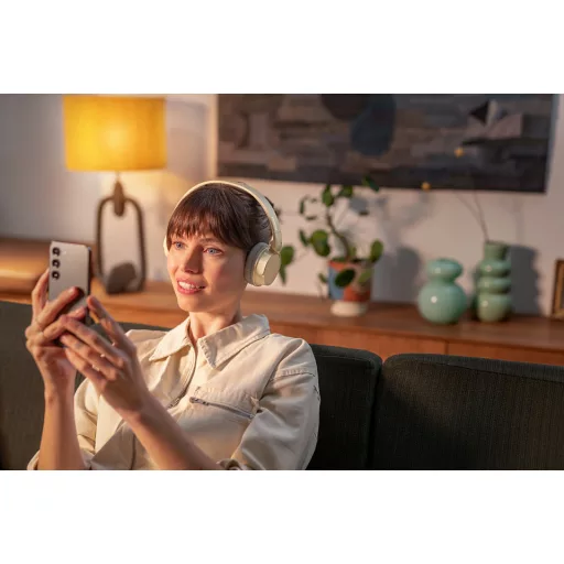 Philips TAH3209BG/00 fejhallgató és headset Vezeték nélküli Fejpánt Hívás/zene Bluetooth Bézs