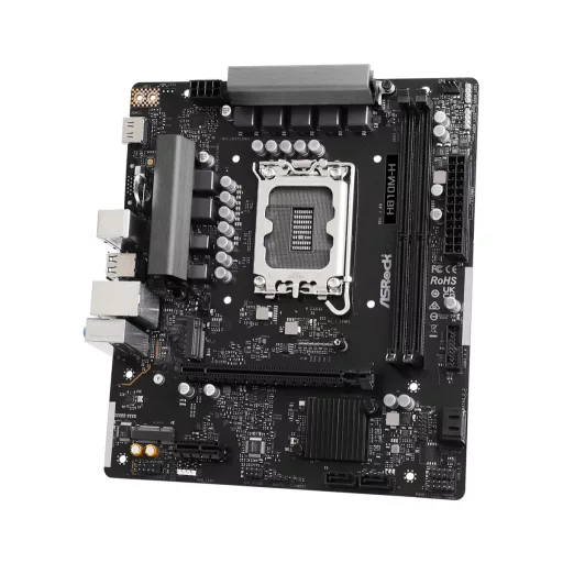 Asrock H810M-H Intel H810 LGA 1851 (Socket V1) Micro ATX