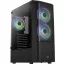 Aerocool Quantum Mesh Midi Tower Fekete