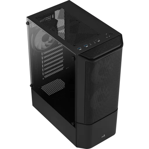 Aerocool Quantum Mesh Midi Tower Fekete