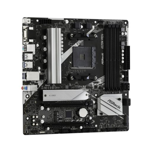 Asrock A520M Pro4 AM4 foglalat Micro ATX