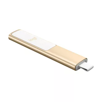   Logitech 910-004862 vezeték nélküli bemutatóeszköz Bluetooth/RF Arany