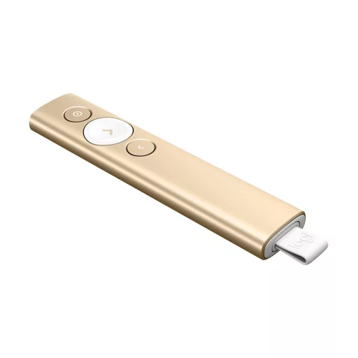 Logitech 910-004862 vezeték nélküli bemutatóeszköz Bluetooth/RF Arany