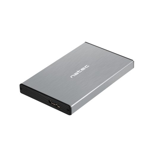 NATEC Rhino GO HDD/SSD ház Szürke 2.5"