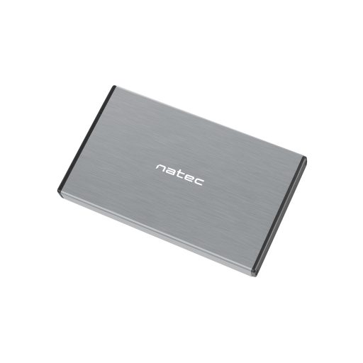 NATEC Rhino GO HDD/SSD ház Szürke 2.5"