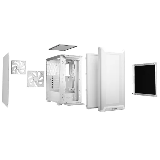 be quiet! PURE BASE 501 Airflow White Midi Tower Fehér