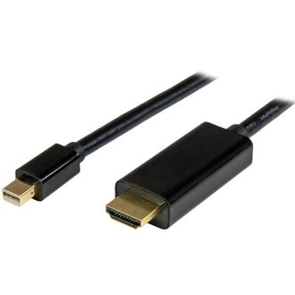   StarTech.com MDP2HDMM2MB video átalakító kábel 2 M Mini DisplayPort HDMI A-típus (Standard) Fekete