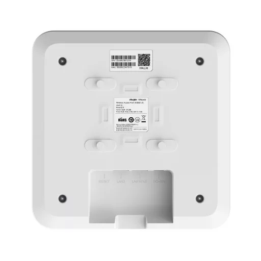 Ruijie Networks RG-RAP2260(E) WLAN csatlakozási pont 3202 Mbit/s Fehér Ethernet-áramellátás (PoE) támogatása