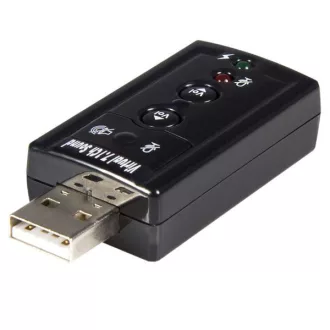 StarTech.com ICUSBAUDIO7 hangkártya 7.1 csatornák USB