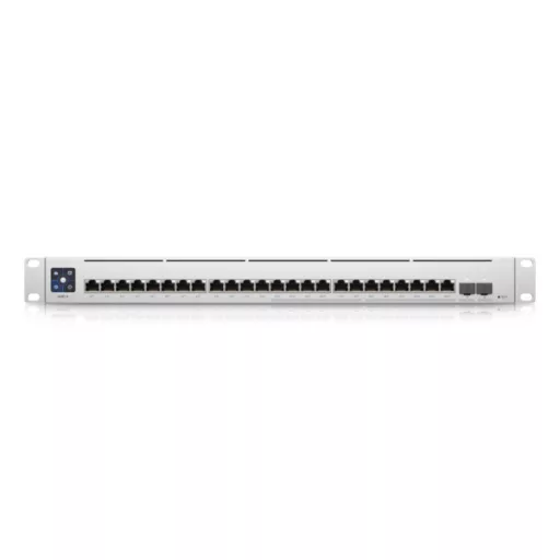 Ubiquiti UniFi USW-ENTERPRISE-24-POE-EU hálózati kapcsoló Vezérelt 2.5G Ethernet (100/1000/2500) Ethernet-áramellátás (PoE) támogatása Fehér