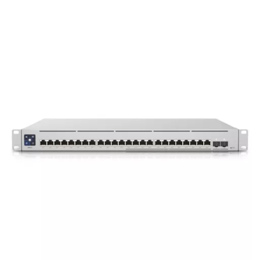 Ubiquiti UniFi USW-ENTERPRISE-24-POE-EU hálózati kapcsoló Vezérelt 2.5G Ethernet (100/1000/2500) Ethernet-áramellátás (PoE) támogatása Fehér
