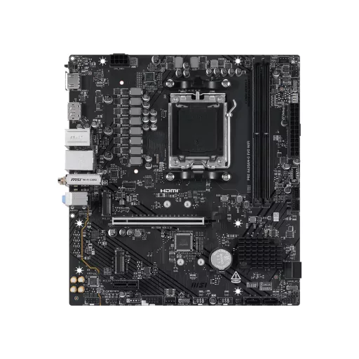 MSI Pro A620AM-G EVO WIFI AMD A620A Socket AM5 Micro ATX